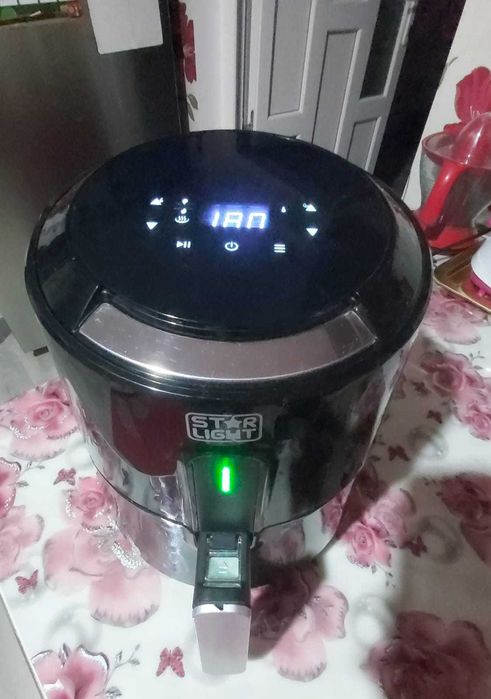 Airfryer Star-Light, 1300W, 2.6L, 8 Programe Digitale