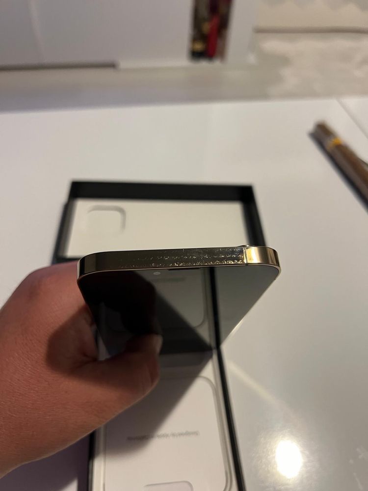 Iphone 13 ProMax Gold, 256 GB, 91% baterie, liber retea