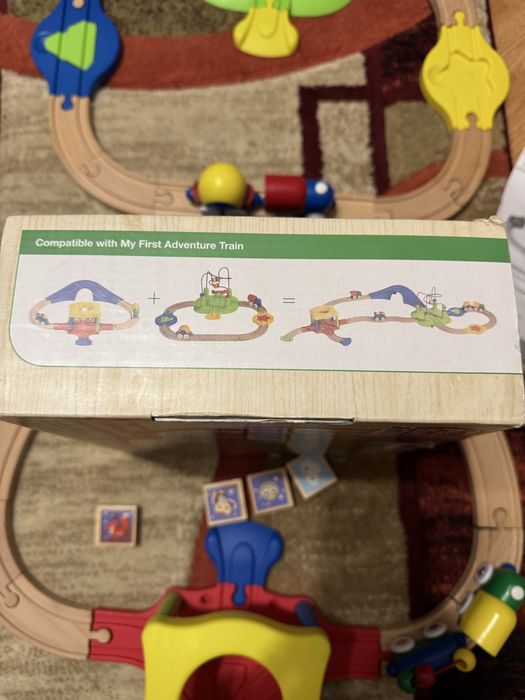 Play tive Junior tren jucarii lemn