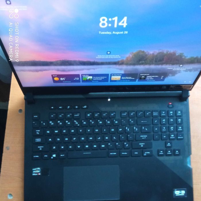 Laptop Gaming ROG Strix Scar 17 Ryzen 9 5900HX RTX 3080 16GB 64GB RAM