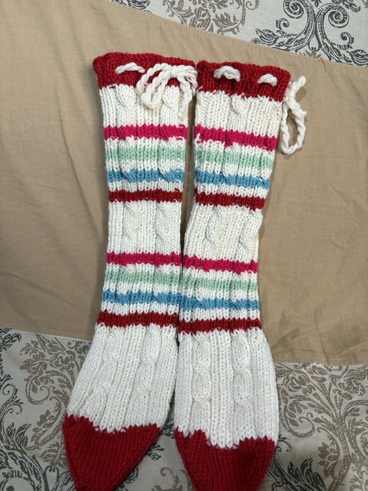 Ръчно изплетени вълнени чорапи за народна носия,фестивали,традиции