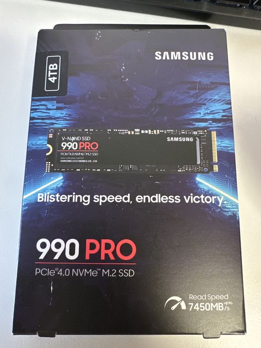 Samsung 990 Pro m.2 SSD 4 TB