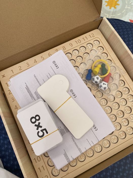 Образователна настолна игра за умножение – Kruzzel