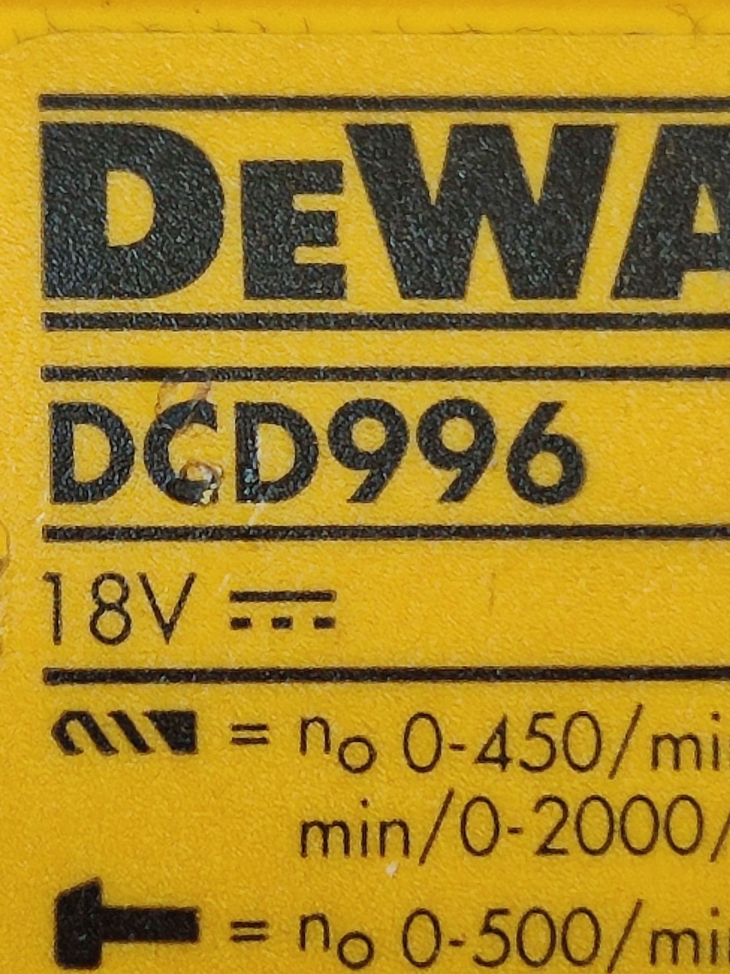 Corp Dewalt dcd 996/dcd776