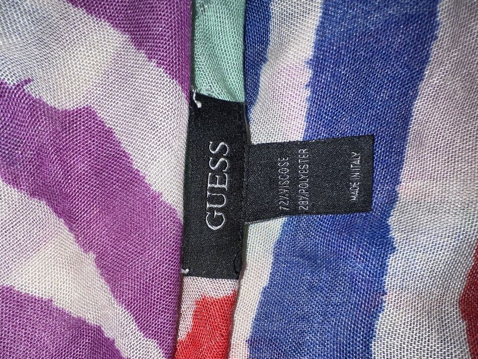 Eșarfa Guess și Tommy Hilfiger originale