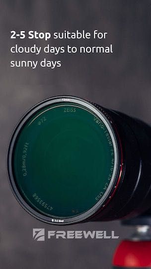 Filtru FREEWELL 95mm,2-5 stop,dens. neutra,sigilat