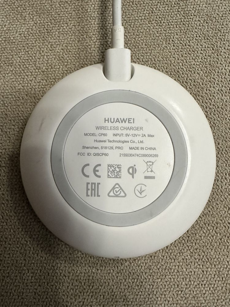 Încărcător wireless Huawei 15W compatibil cu ceasuri / telefoane