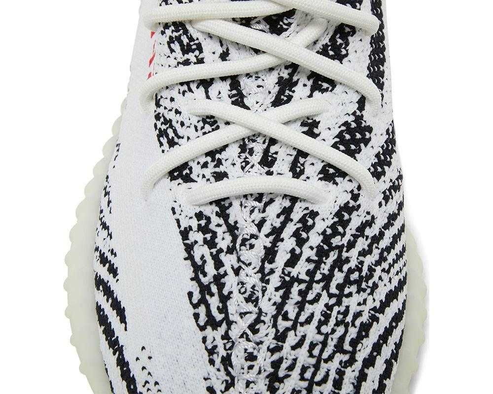 Yeezy BOOST 350 V2 White/Core Black/Red Sneakers Men