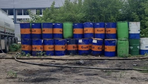 Бочка металическая