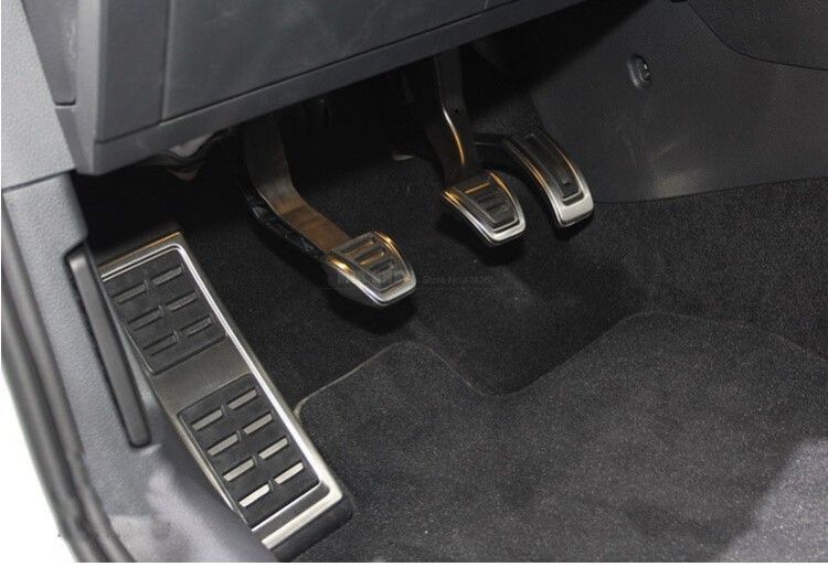 Set pedale Inox + Footrest transmisie manuala VW Golf 7,Audi A3,Skoda