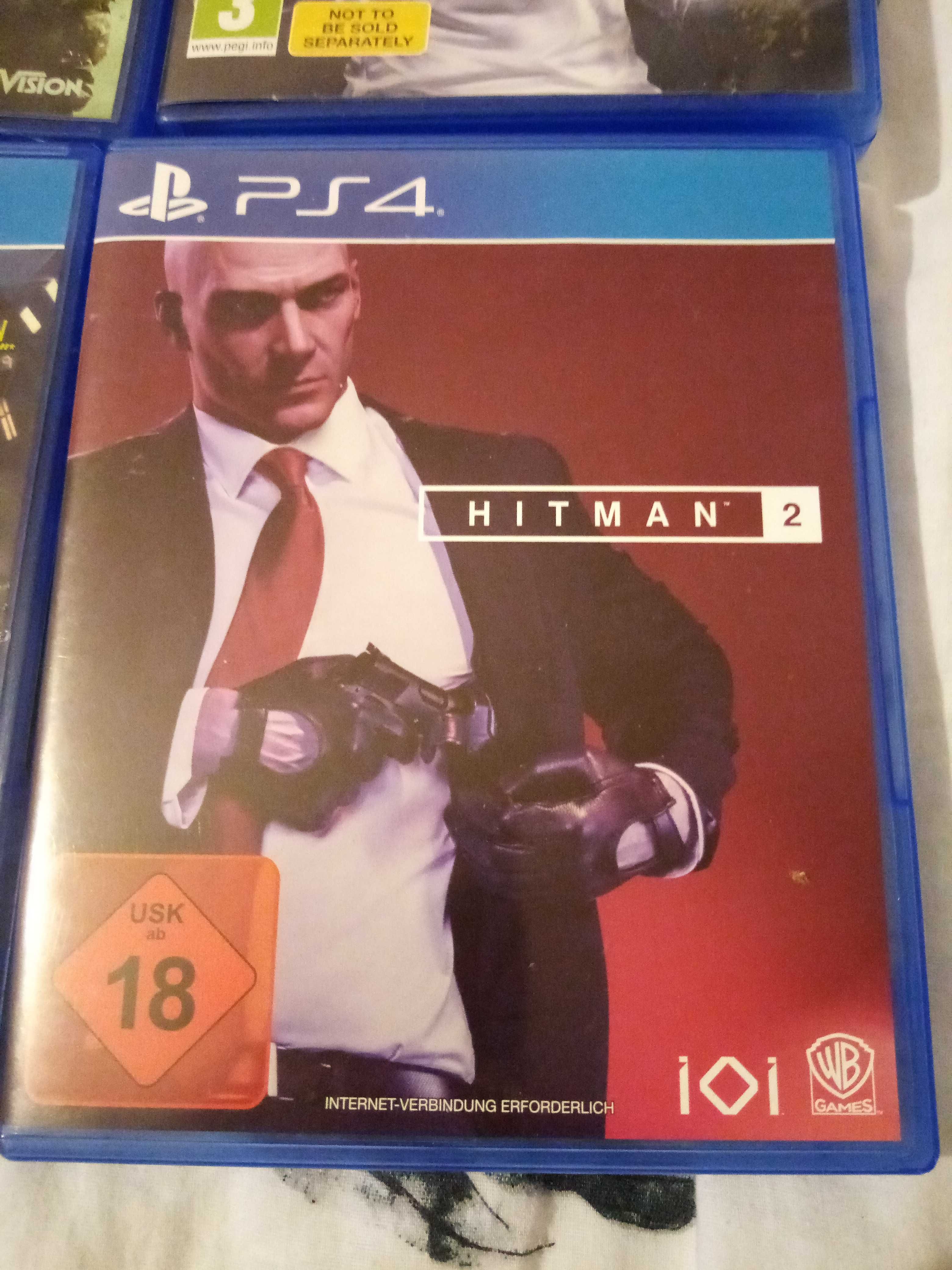 Vând jocuri Ps4 Call of Duty, Fifa 18,Hitman 2,Little Nightmares 2