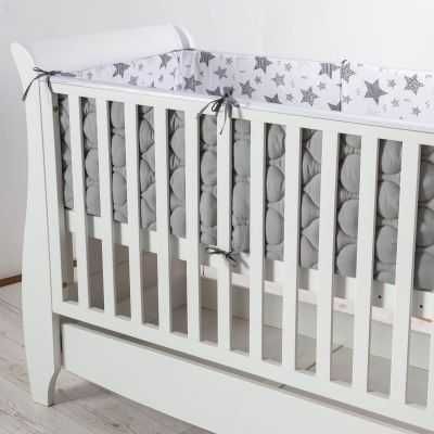 Set 2 aparatori matlasate patut 120x60 cm, inaltime 35