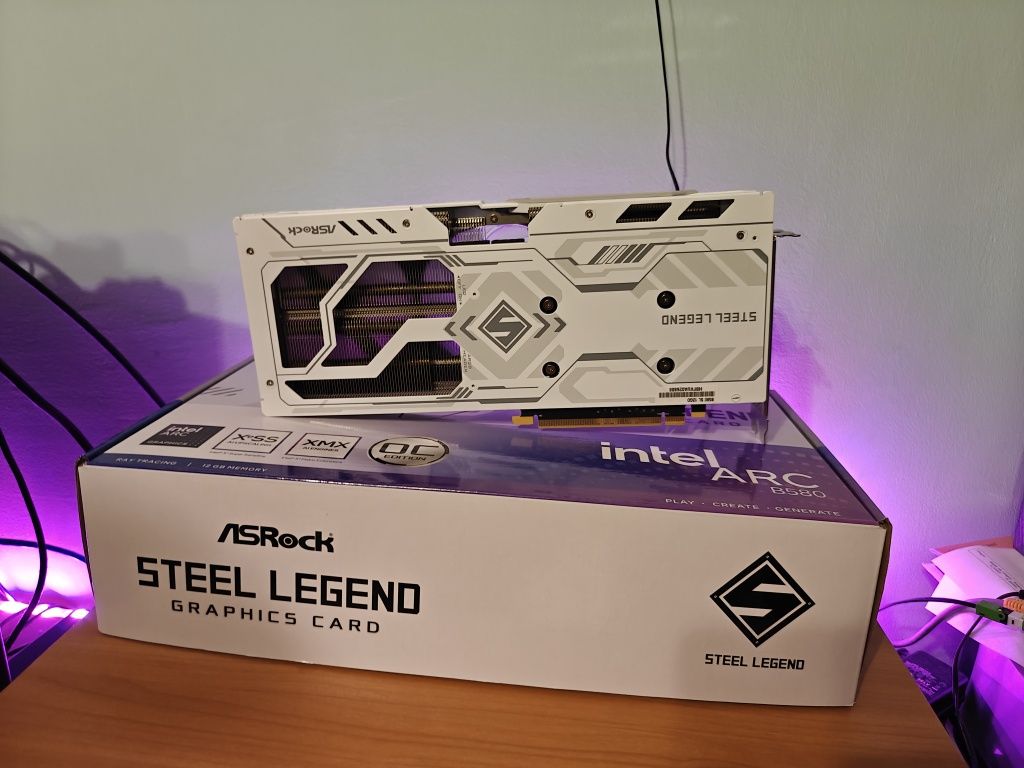 Intel arc b580 steel legend