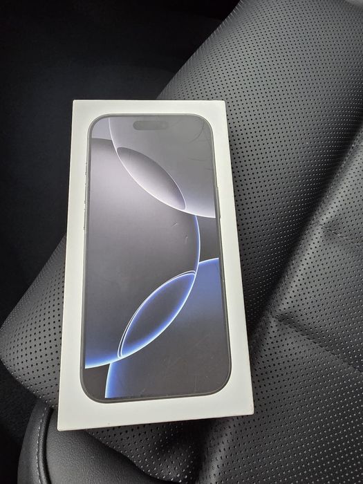 Iphone 16 Pro 5G Black 256Gb NOU Sigilat Factură 2 ANI GARANȚIE