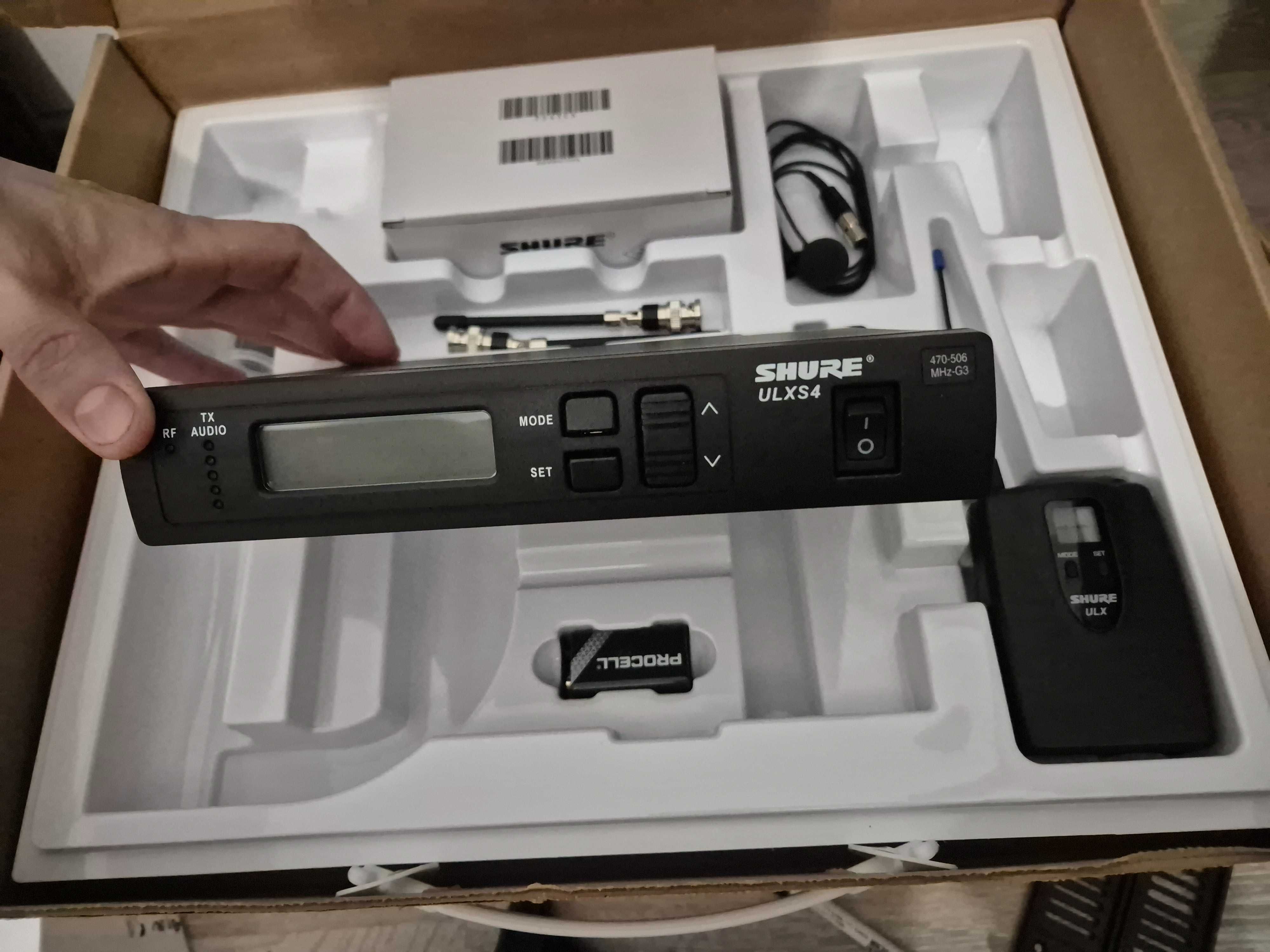 Shure ULXS14 wireless pentru instrument. Original - Made in Mexico!