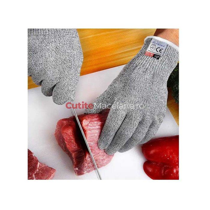 Set Manusi profesionale antitaiere CAT5 Textil Flexibile Marime XL