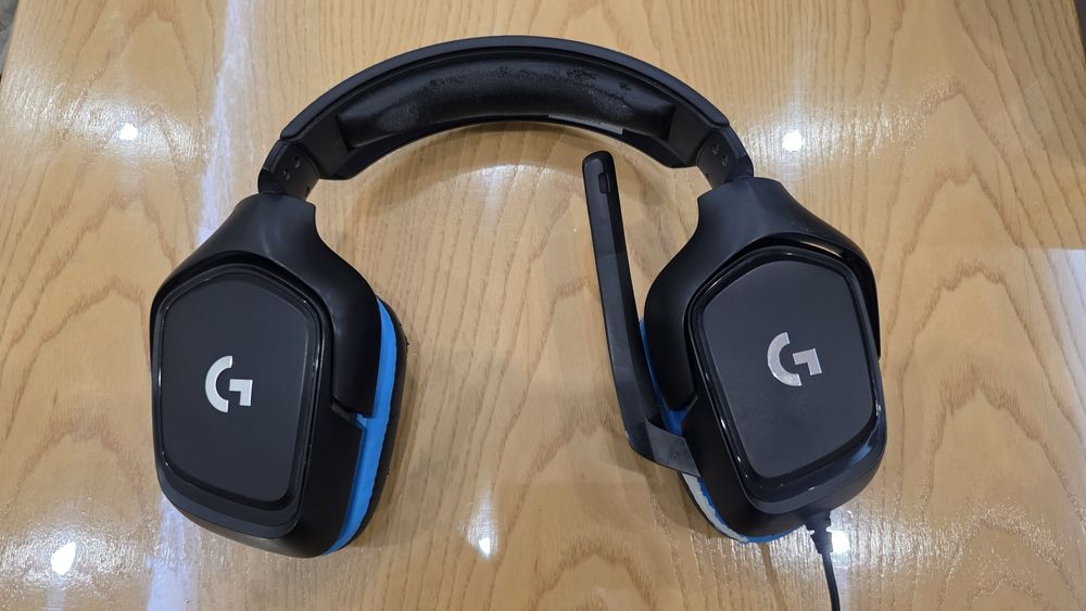 Слушалки Logitech G432 ,микрофон ,гейминг ,7.1 Surround Sound ,черни