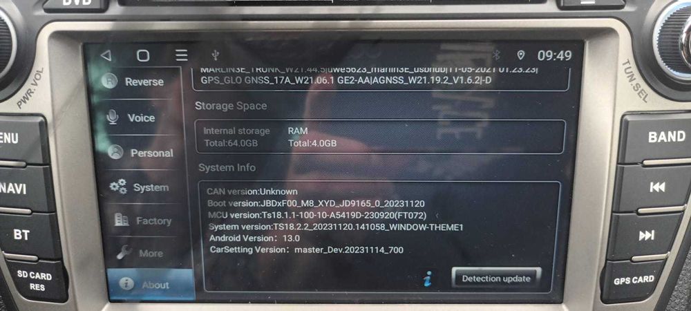 Navigatie HYUNDAI IX 35 Android 13 OCTACORE 64 GB /4 GB RAM