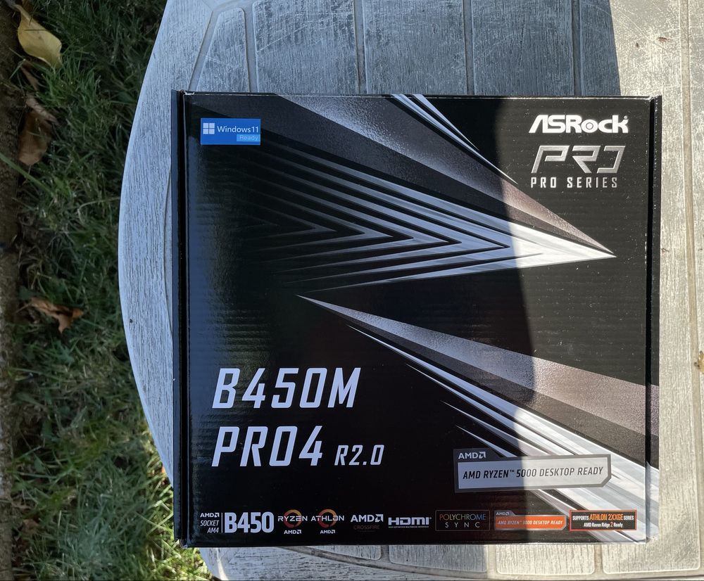 Комлект AMD 5600x дъно и рам