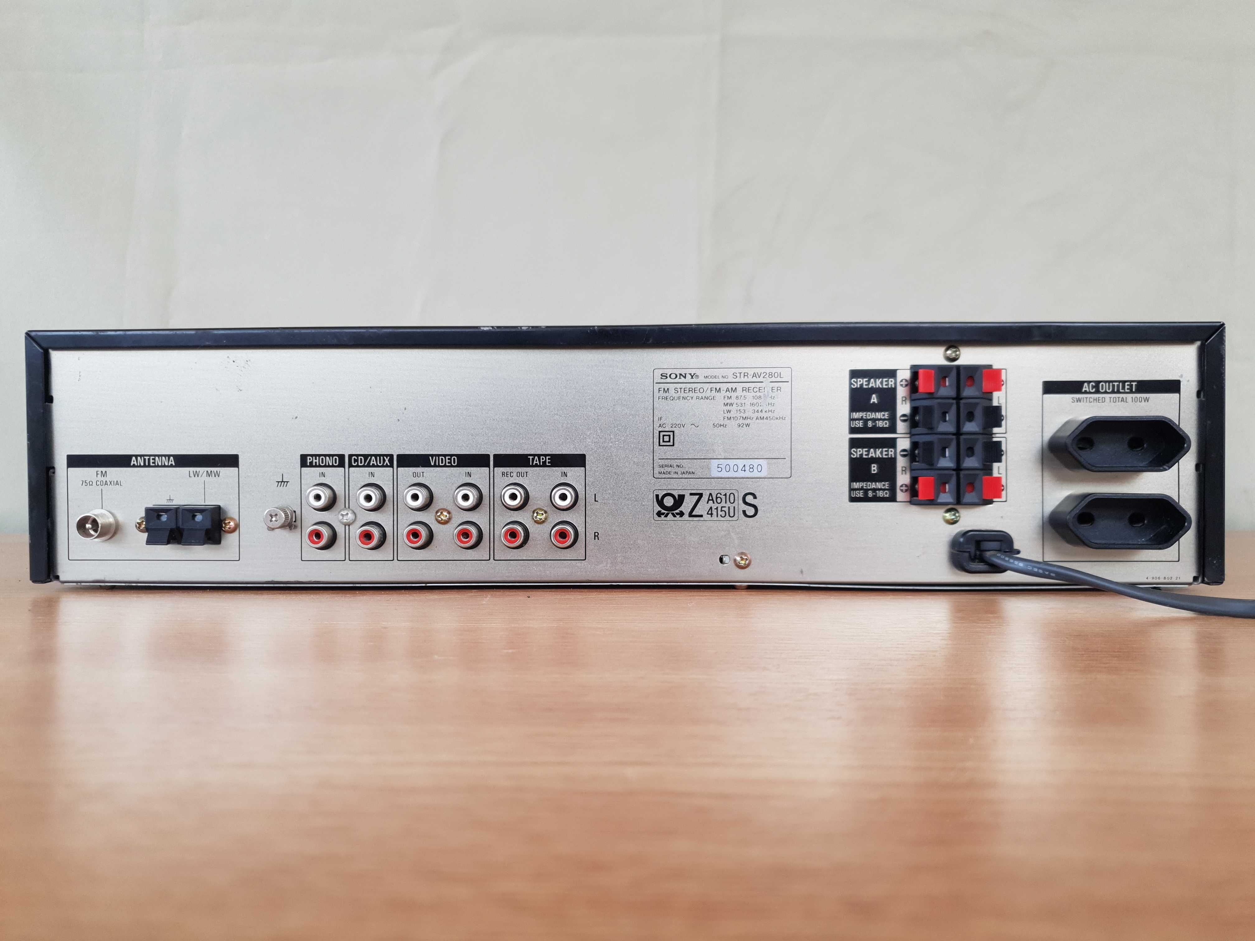 Amplituner-amplificator-statie-putere SONY