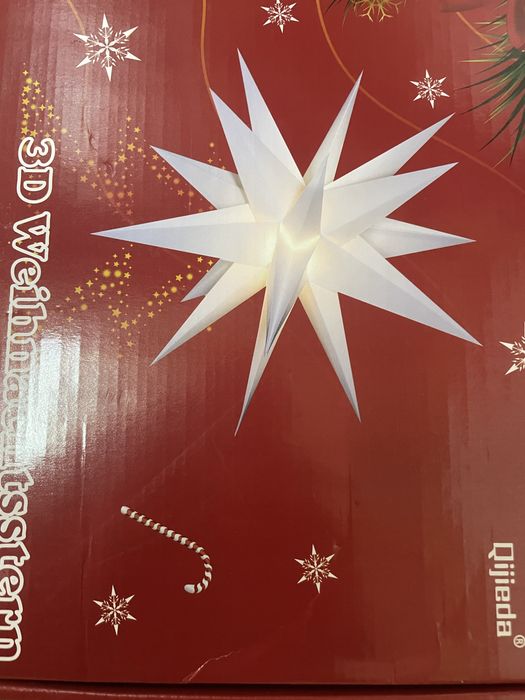 Коледна звзда, Лед лампички верига