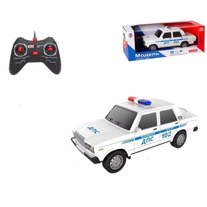 Полицейска кола радиоуправляема - движение във всички посоки