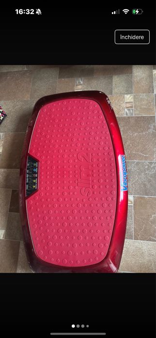 Placa vibranta pentru slabit