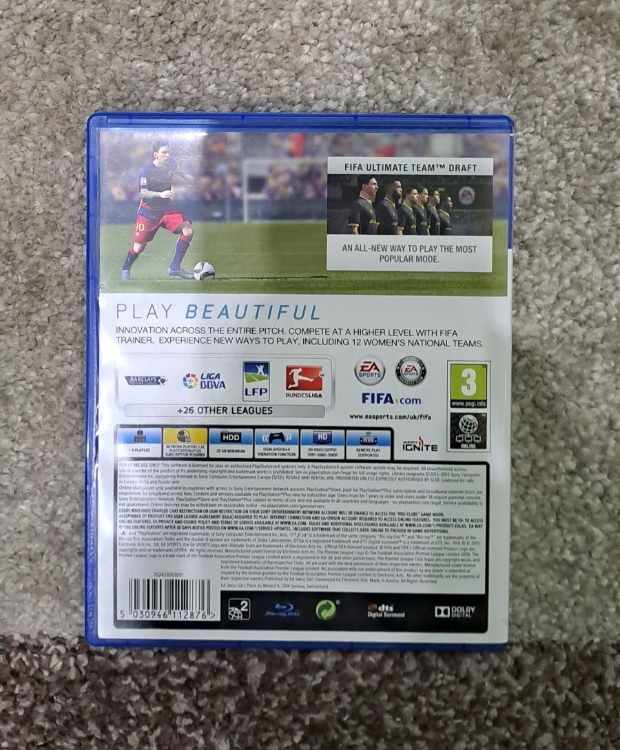 FIFA 16 FOR PS4 Отлична
