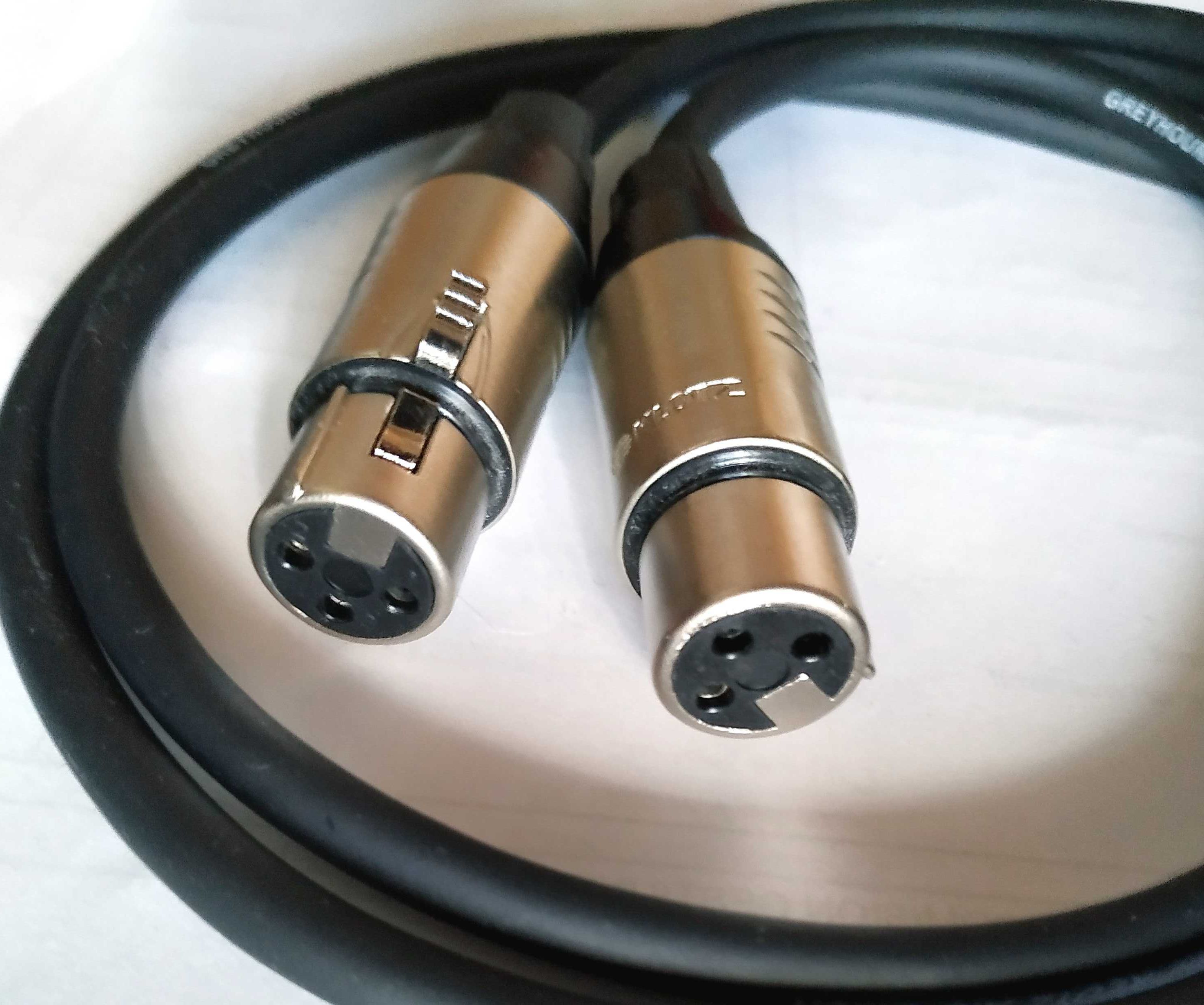 Cablu microfon Klotz 0.6 m  Jack 6.3 stereo la XLR mama