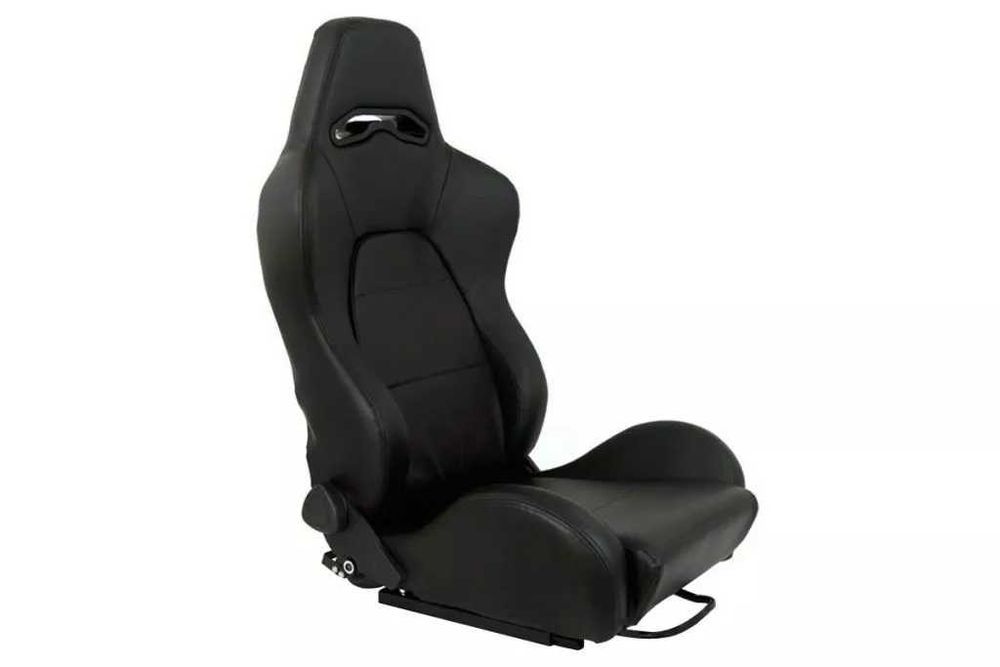Scaun de masina piele negru