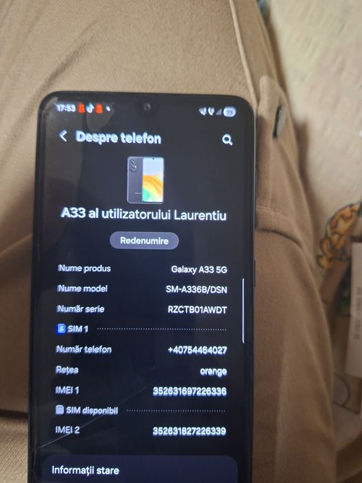 De vânzare telefon Samsung