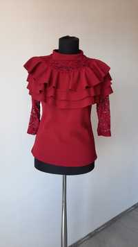 Bluza bordo marimea S/M