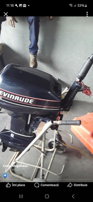 Barcă Honda t38 motor si sonar
