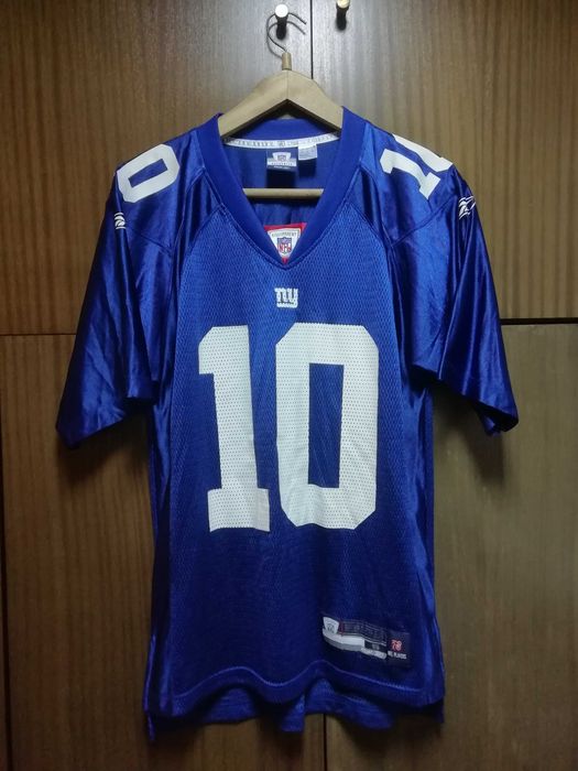 New York Giants Manning #10 Reebok Jersey NFL оригинална тениска S/M