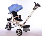 Tricicleta copii 3in1 -33% pozitie somn/scaun rotativ/pliabila NOU