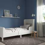Vand Pat extensibil Ikea - albastru