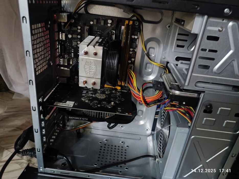 Продам игровой системный блок ryzen 1600/gtx1650/16gb