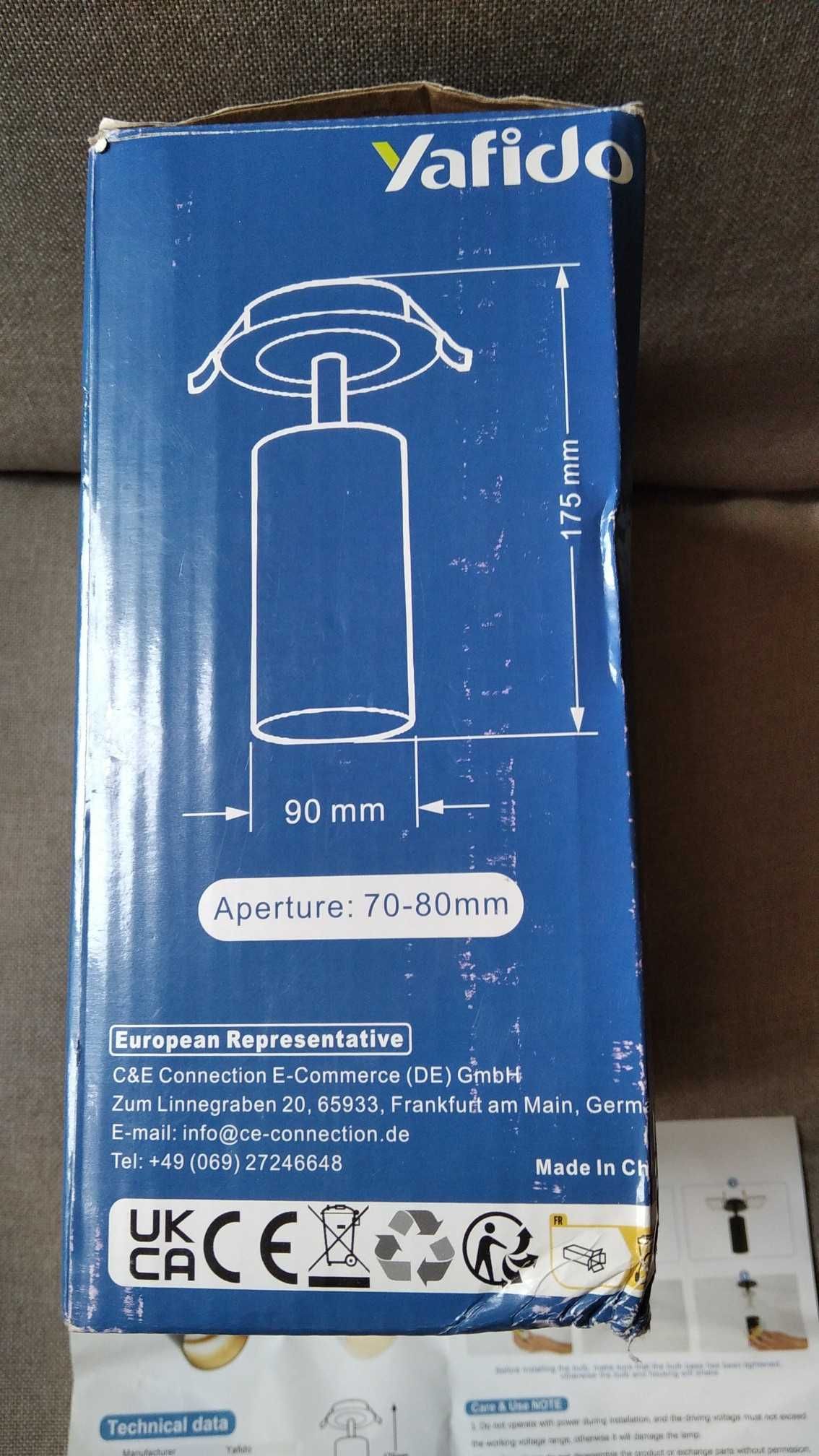 Лунички LED, нови, 2 бр. за вграждане