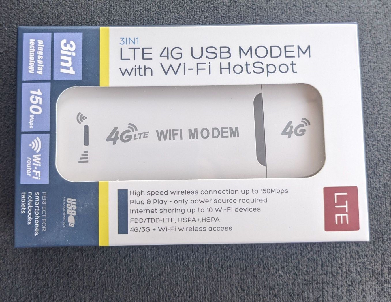Wi-fi USB модем 4G