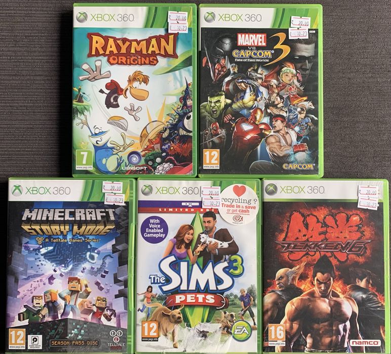 Xbox 360 игри, Xbox 360 Fifa 17, Red dead, Rayman, Tekken