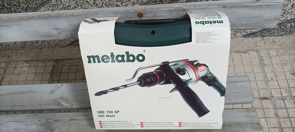 METABO SBE 705- двускоростна бормашина ударна