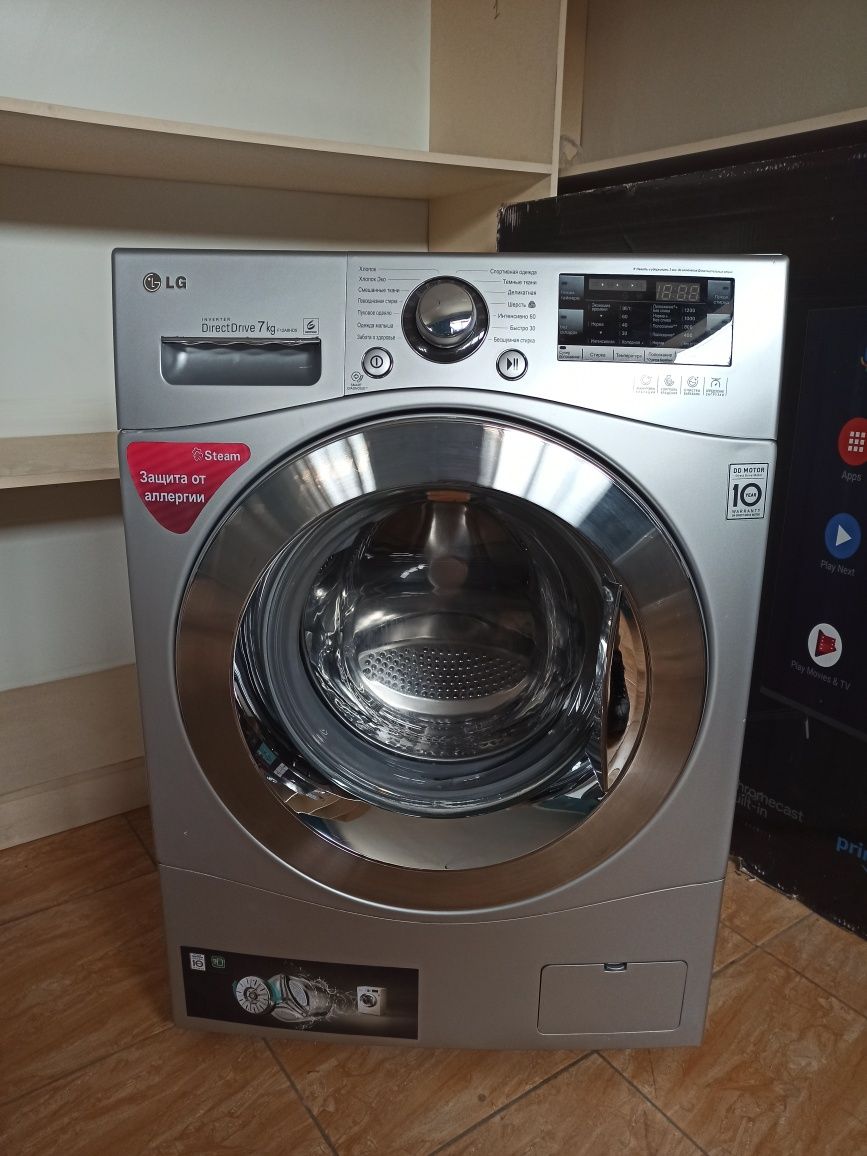 Стиралный LG DirectDrive TrueSteam паровой стиралная Sensor DirectDriv