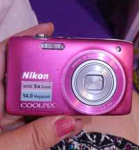 Aparat foto digital compact NIKON coolpix S3100 este 14.0 mpx, 5xZoom