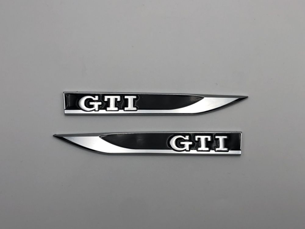 Embleme VW GTI aripi negru