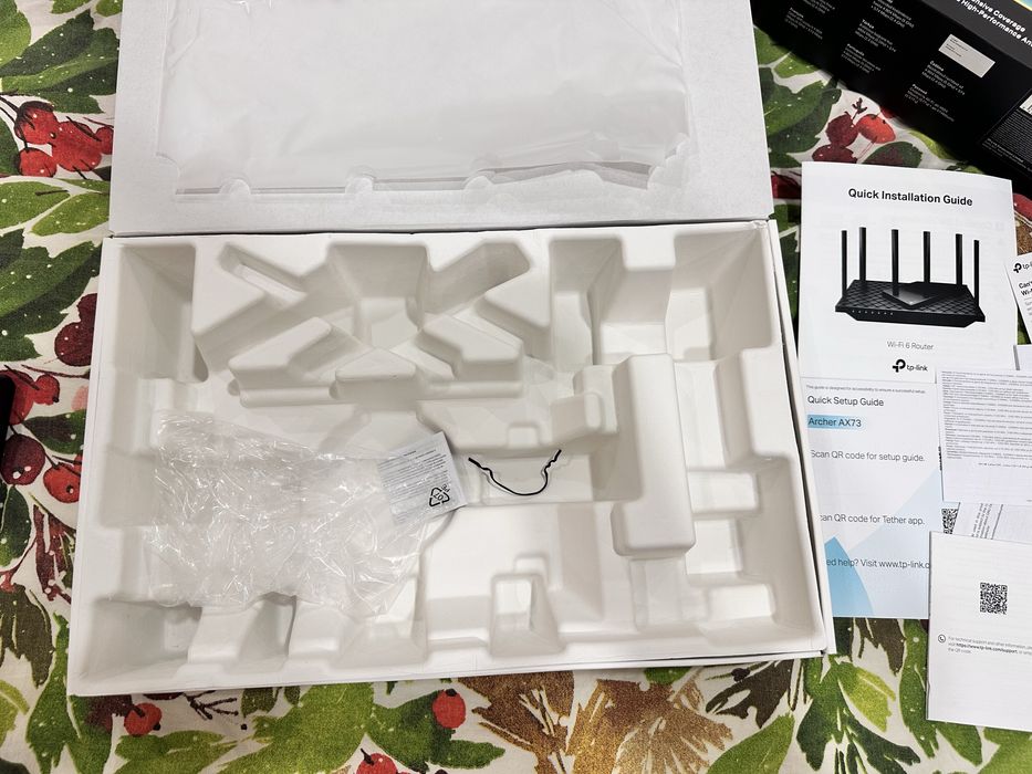 Рутер TP-Link Archer AX73 AX5400Mbps