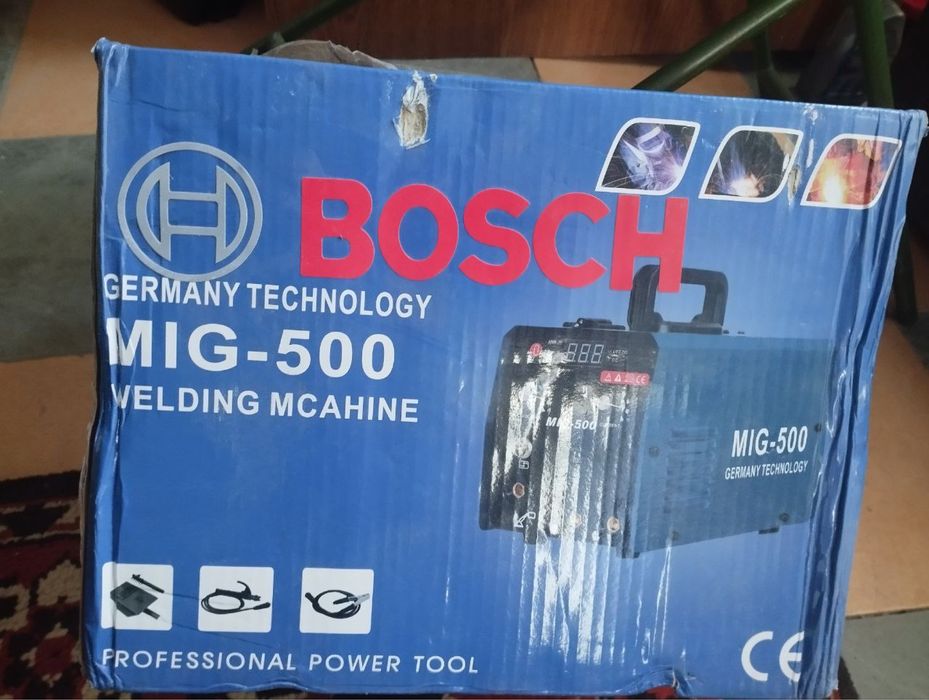 Кемпи сварка 2в1 BOSCH MIG-500