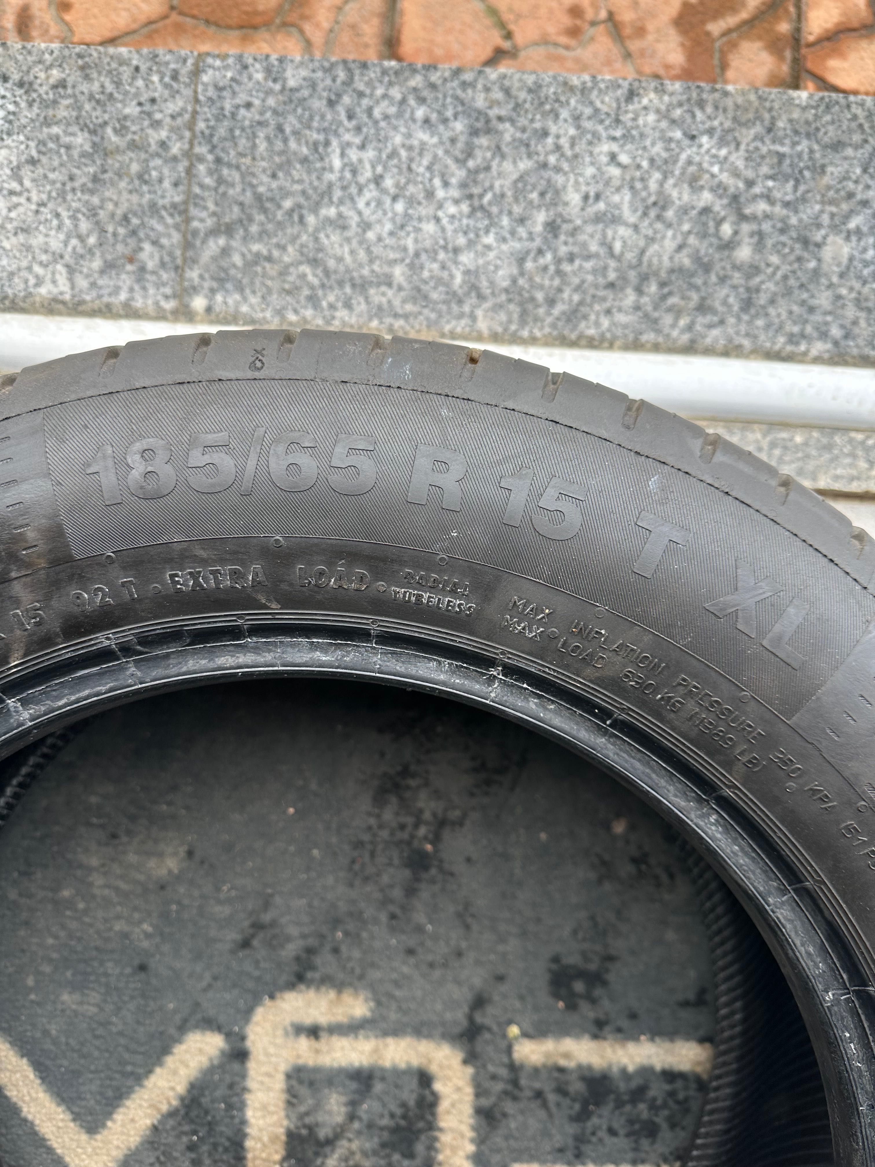 4бр. Continental 185/65 R15 летни DOT0921 6мм. грайфер
