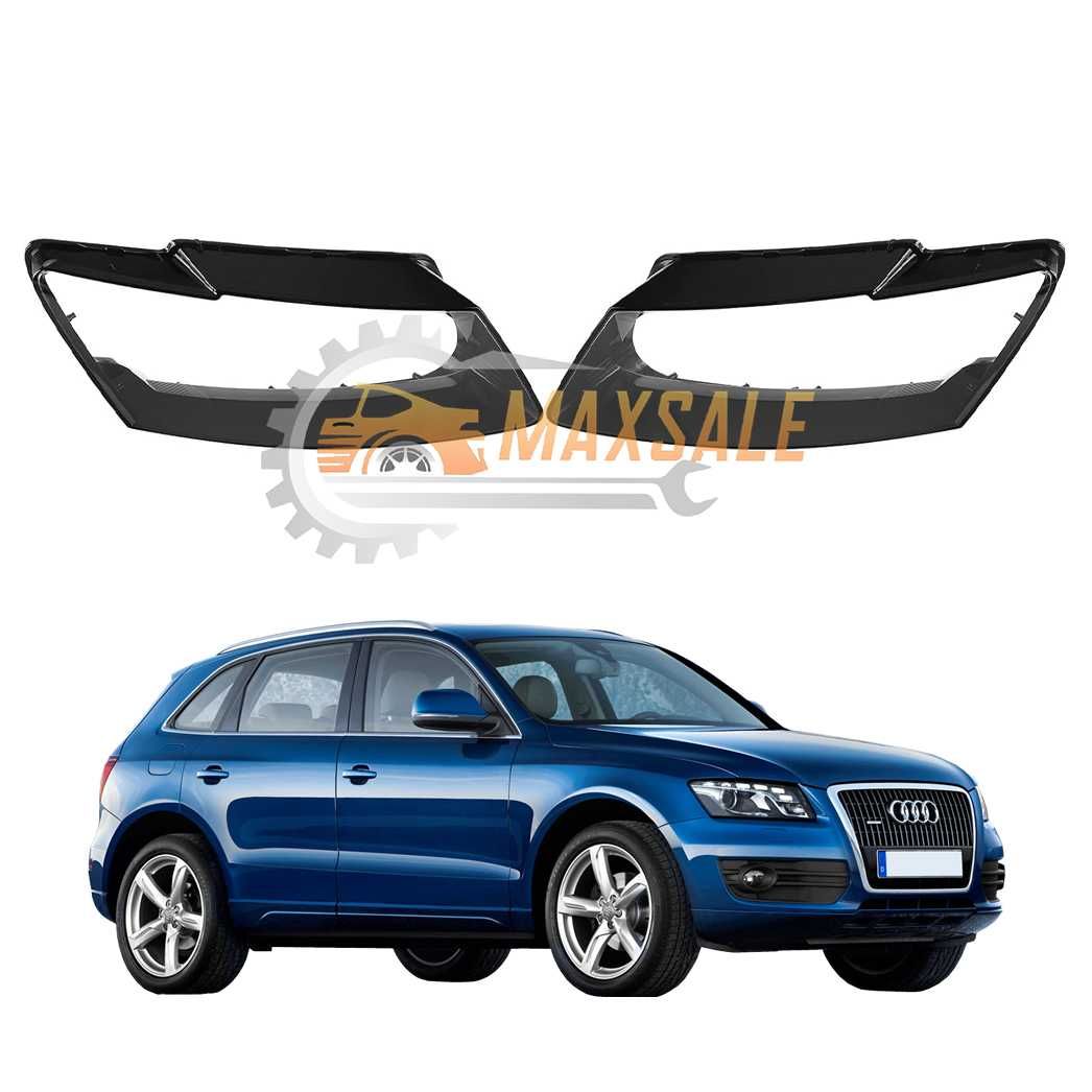 Капаци фарове Audi Q5 (08-12) фар ауди кю5 комплект стъкло джип
