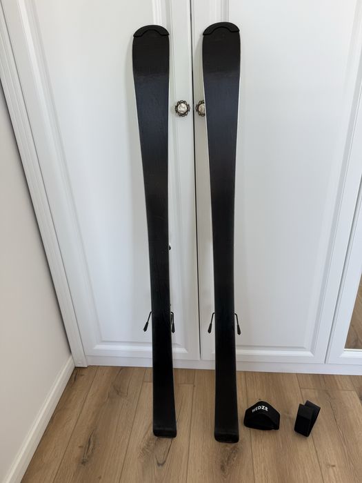 Schiuri cu legaturi 140cm Boost 500 Alb-Galben