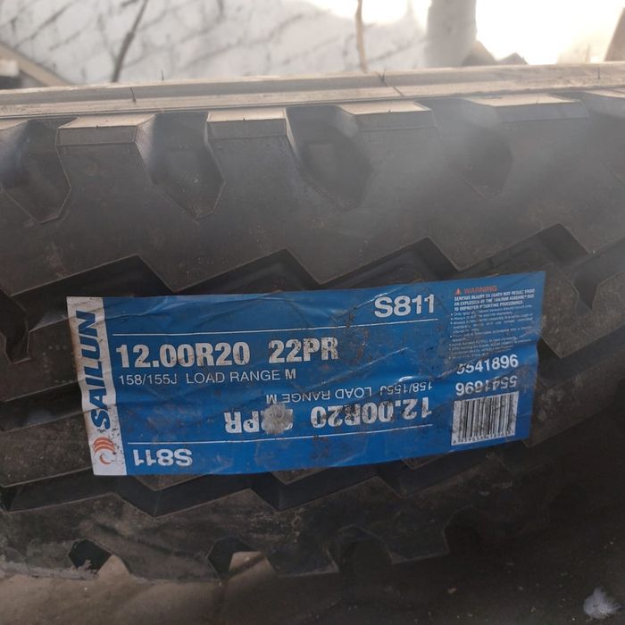 Продам автошины на грузовую технику Sailun 12.00R20 22PR